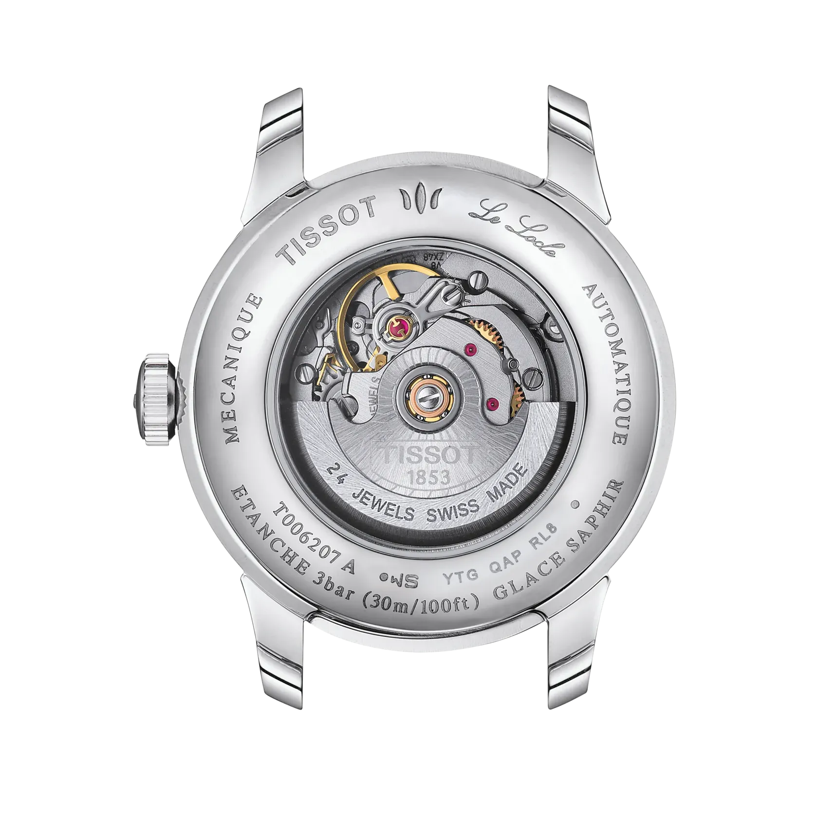 Tissot Le Locle Automatic 29mm Green Dial Diamonds Women's Watch T0062071109600