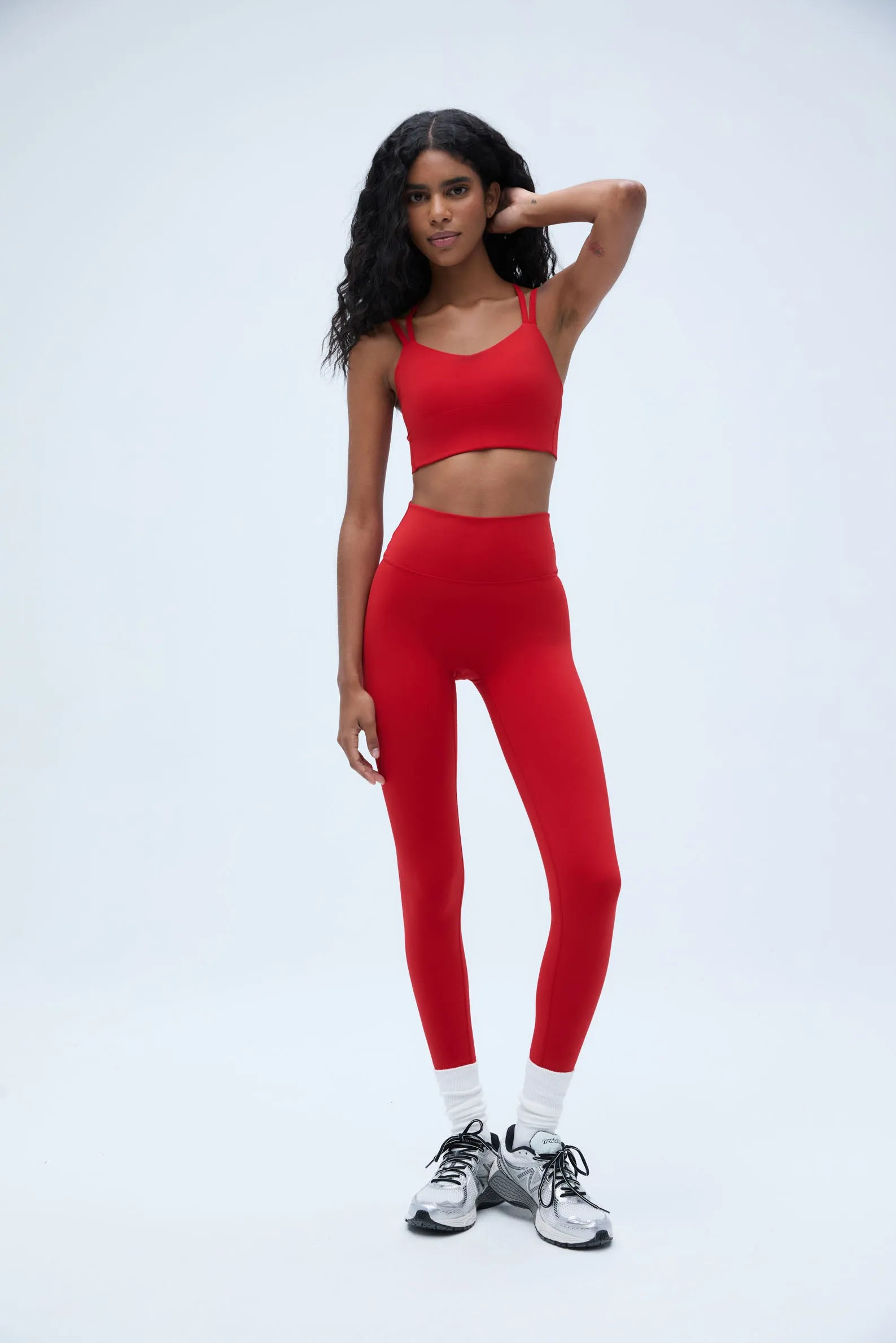 Ultimate Double Strap Moulded Bra - Classic Red