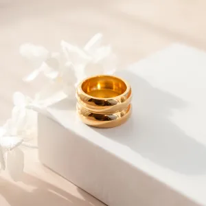 Unity Double Band Ring