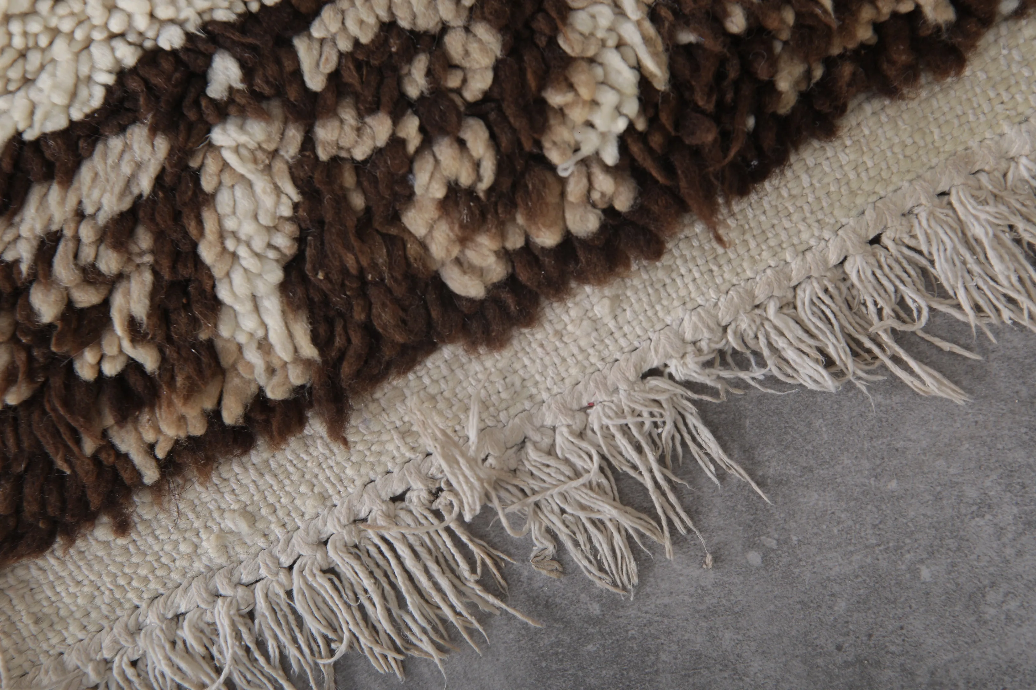 Vintage Berber Carpet – 2.3 x 6.3 ft Handmade Moroccan Rug