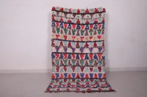 Vintage Berber Runner Rug - 3.2x5.7 ft | Handwoven Moroccan Design
