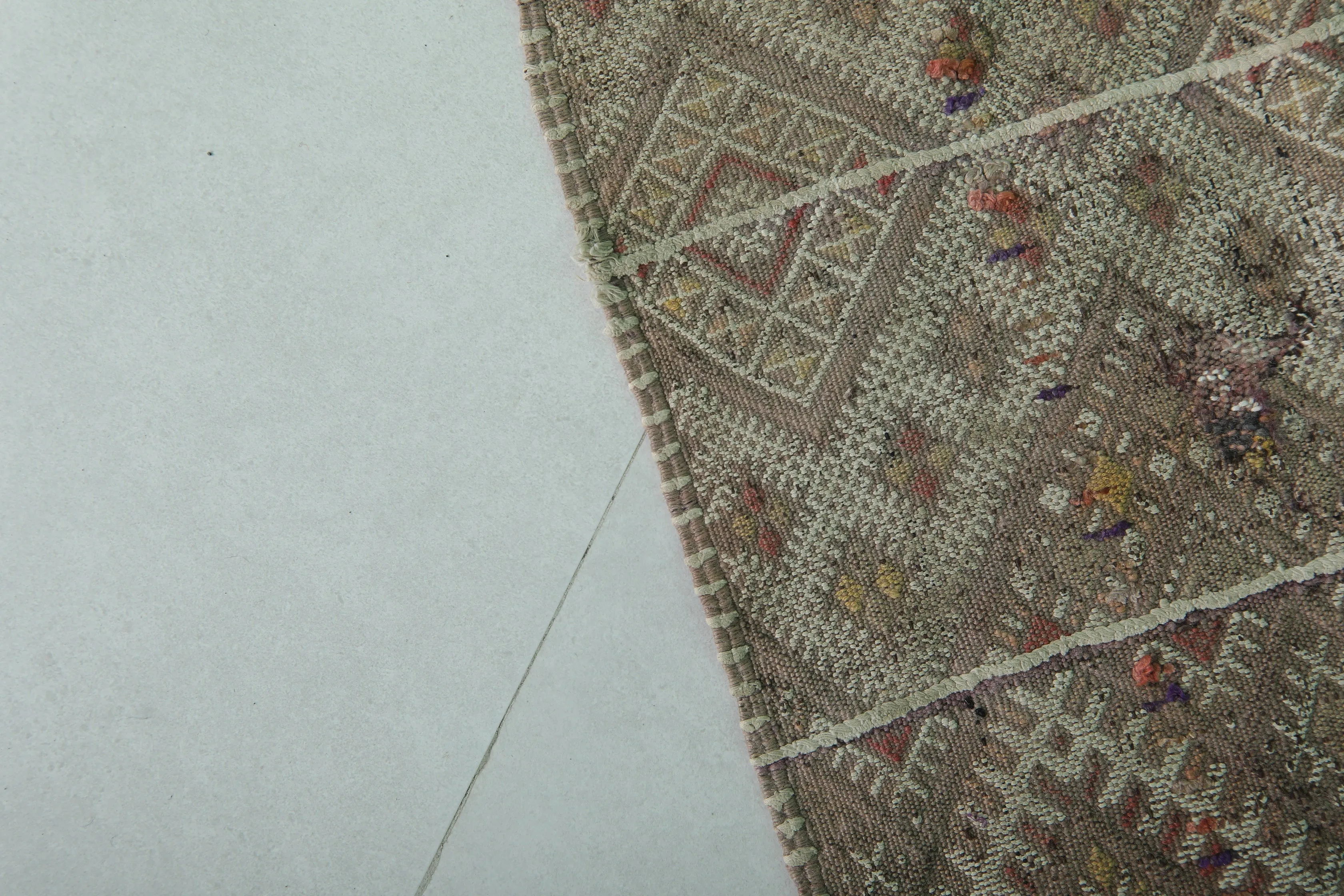 Vintage Moroccan Runner Rug 2 X 6.1 Feet