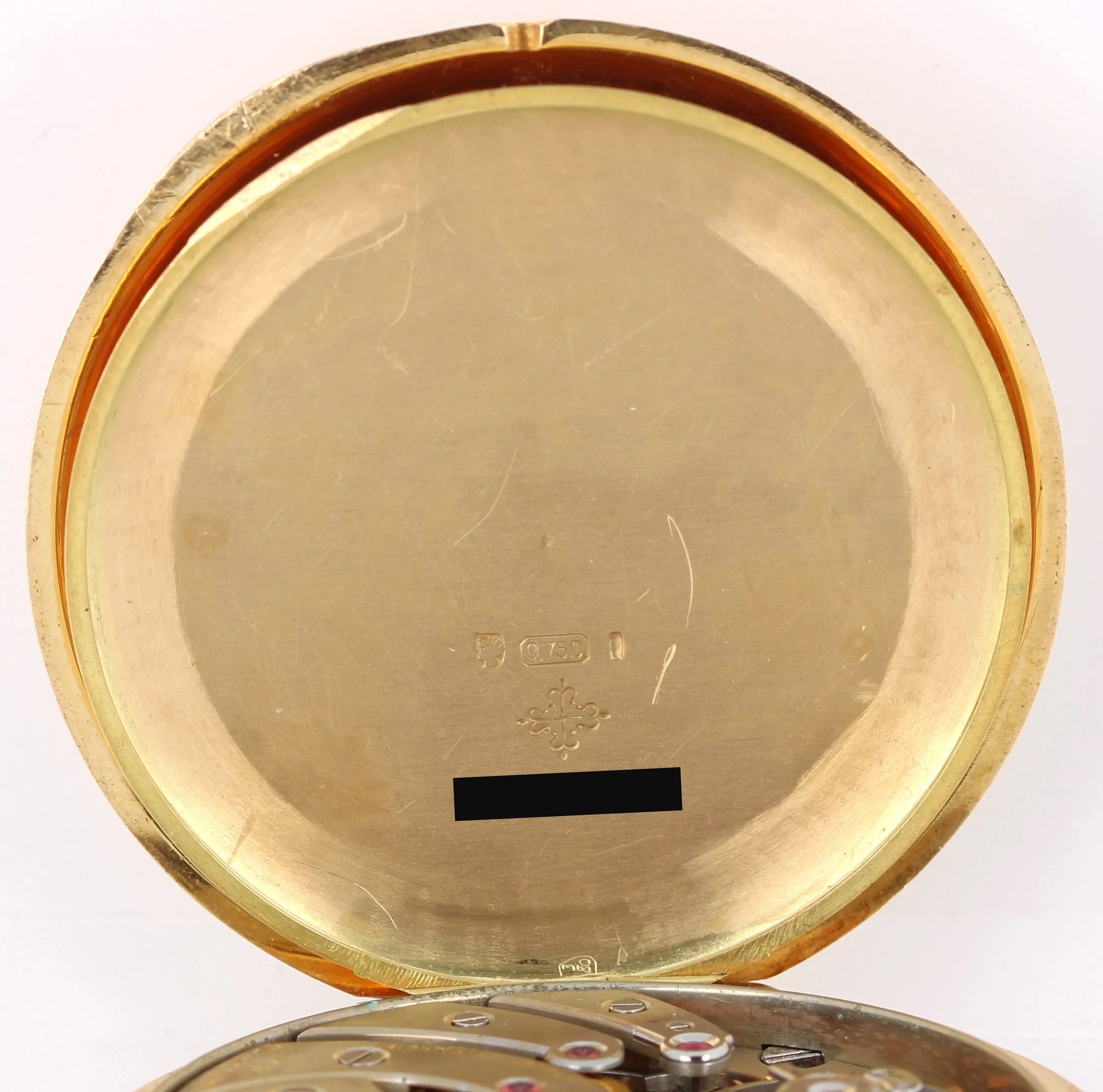 VINTAGE Patek Philippe CIE 18k Yellow Gold 73.3gr White Arabic 47mm Pocket Watch