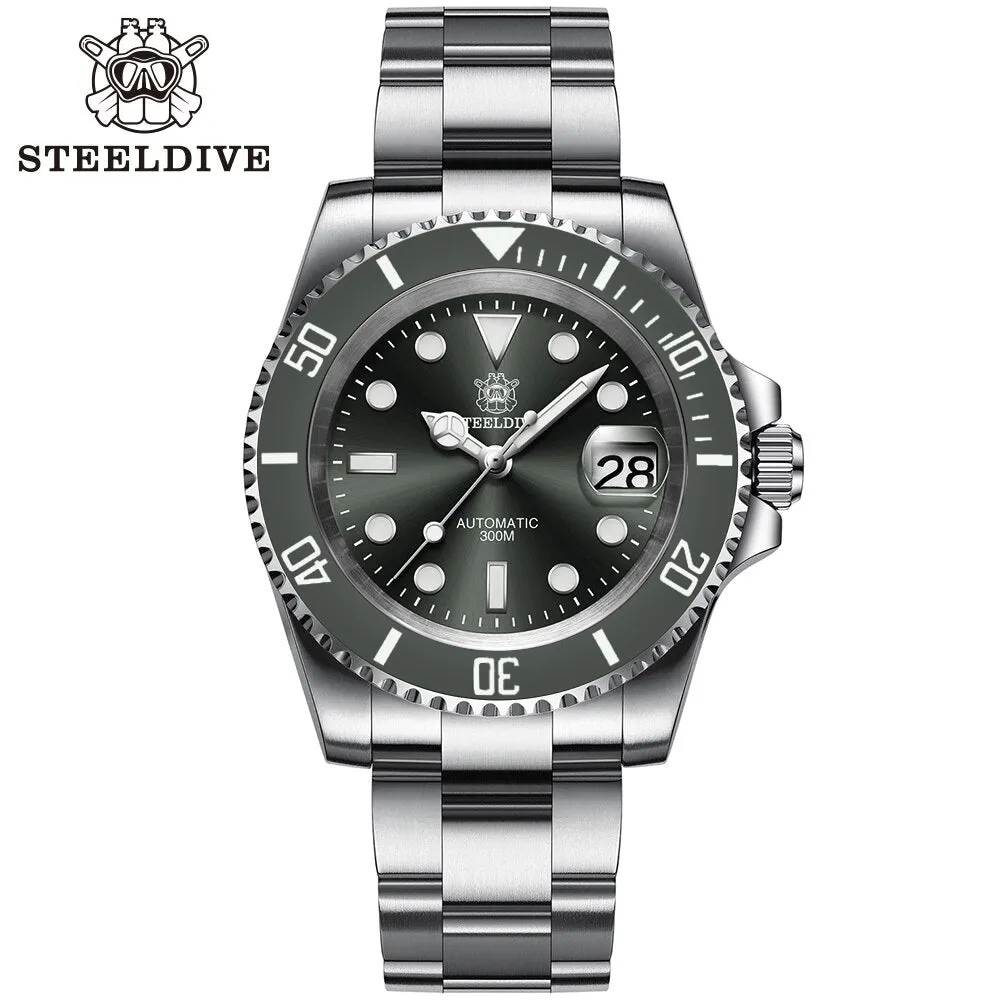 ★Welcome Deals★Steeldive SD1953 Sub Men Dive Watch V2