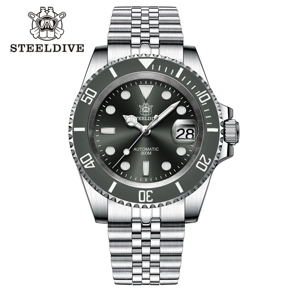 ★Welcome Deals★Steeldive SD1953 Sub Men Dive Watch V2