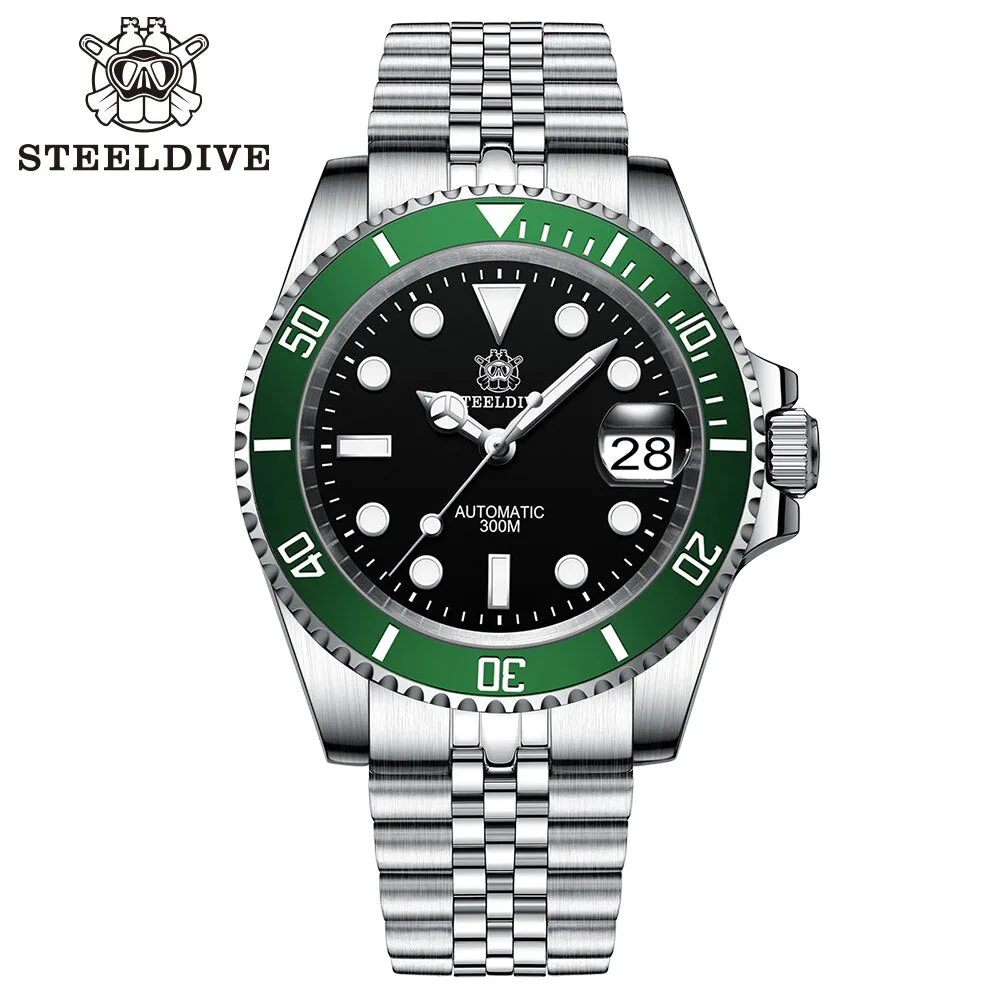 ★Welcome Deals★Steeldive SD1953 Sub Men Dive Watch V2