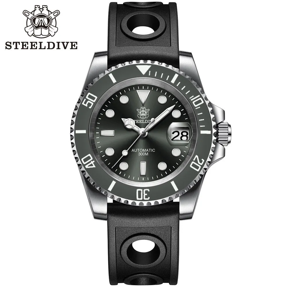 ★Welcome Deals★Steeldive SD1953 Sub Men Dive Watch V2