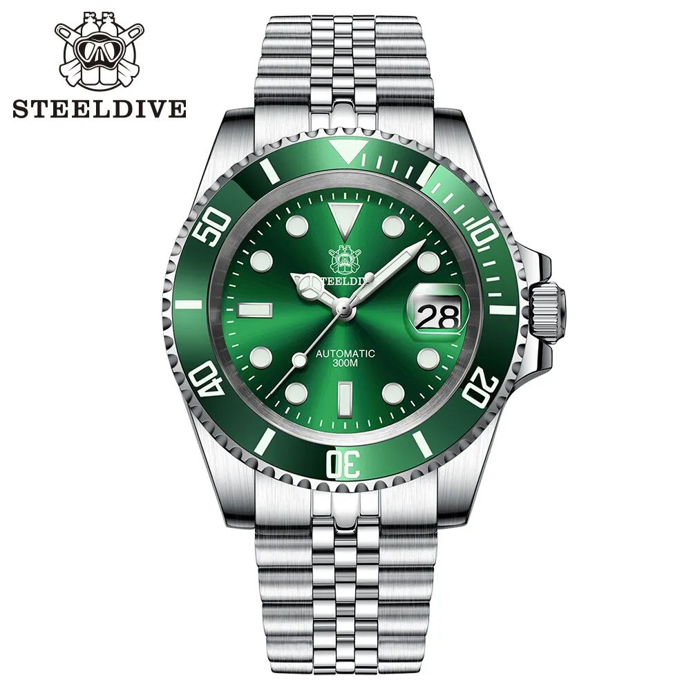 ★Welcome Deals★Steeldive SD1953 Sub Men Dive Watch V2
