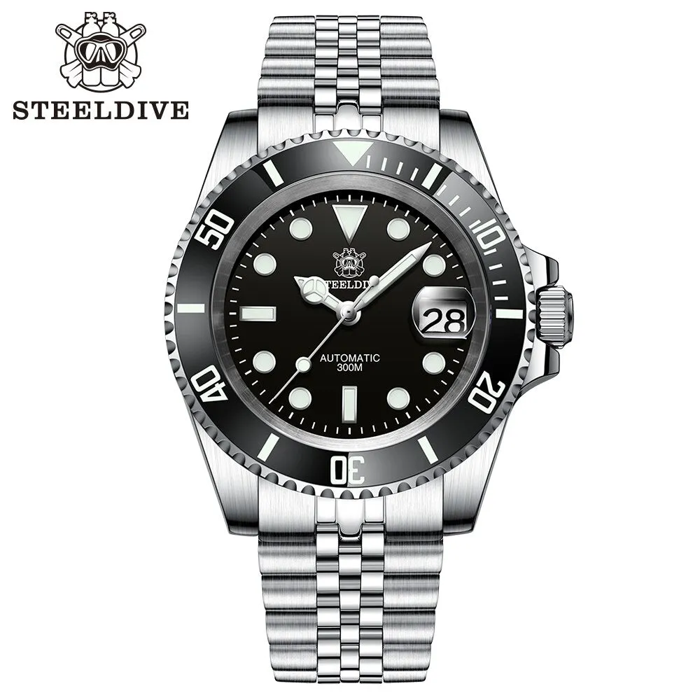 ★Welcome Deals★Steeldive SD1953 Sub Men Dive Watch V2