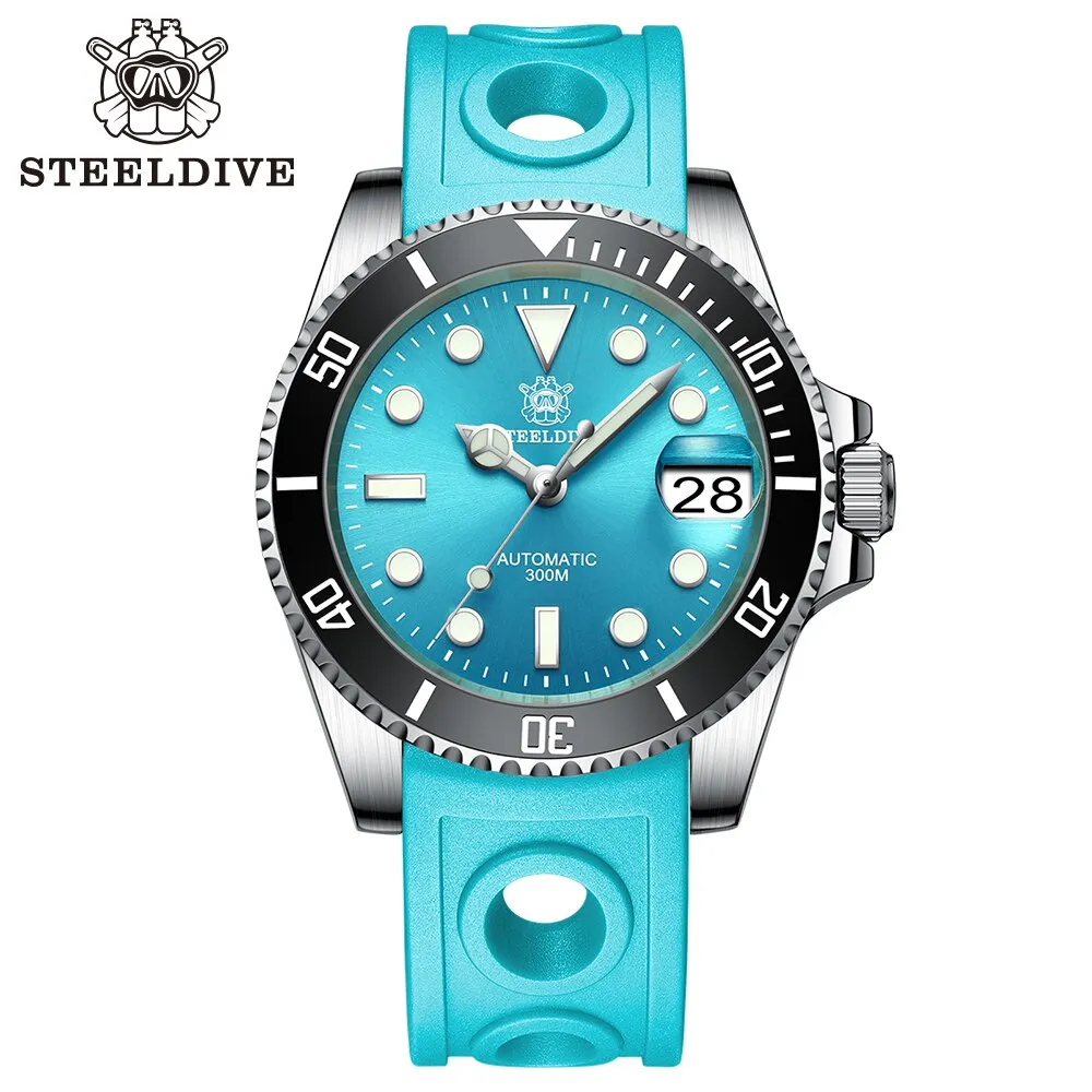 ★Welcome Deals★Steeldive SD1953 Sub Men Dive Watch V2