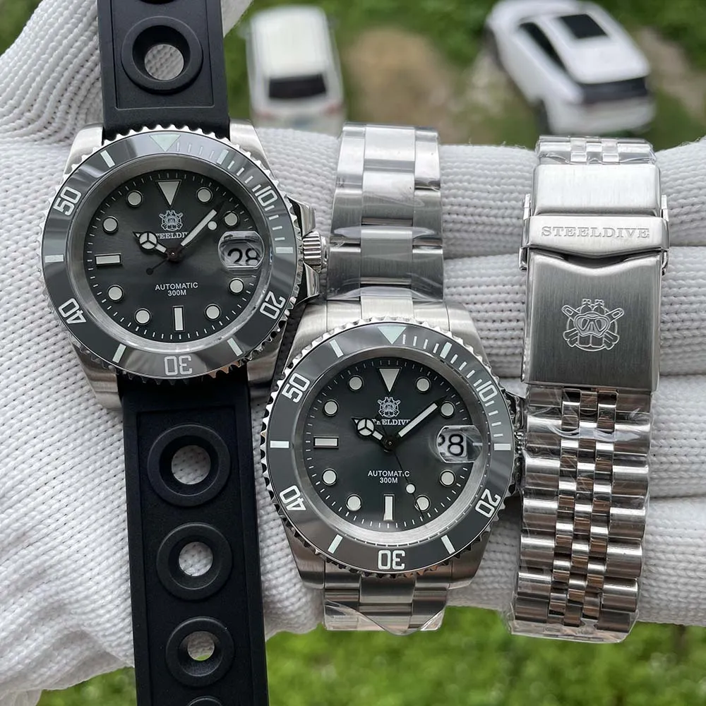 ★Welcome Deals★Steeldive SD1953 Sub Men Dive Watch V2