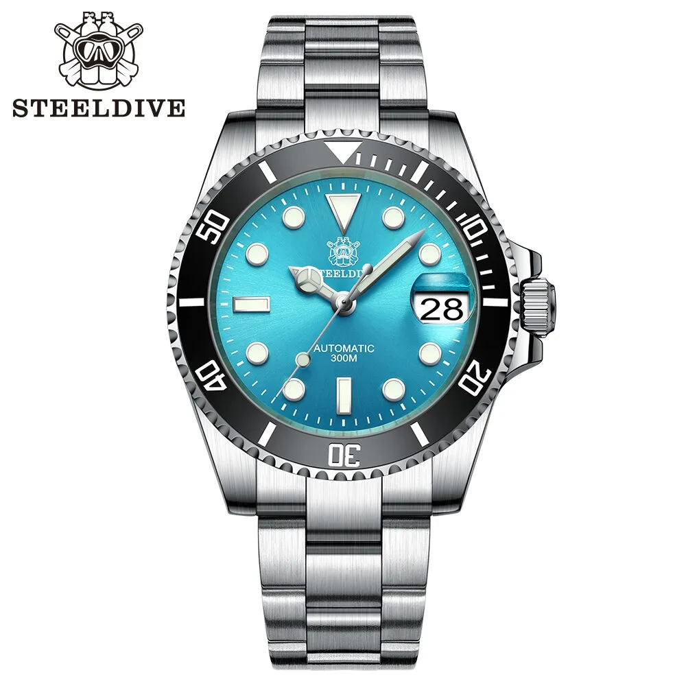 ★Welcome Deals★Steeldive SD1953 Sub Men Dive Watch V2