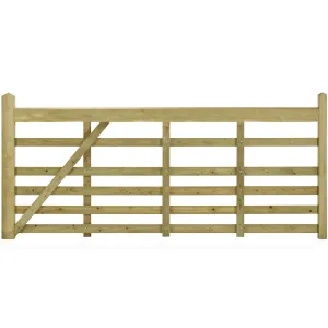 Windsor Rough Sawn Entrance Gate