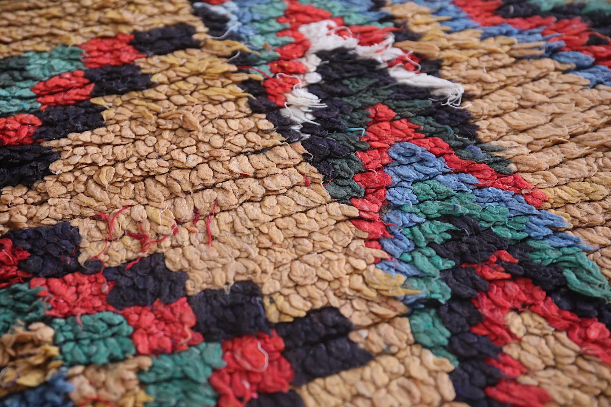Wonderful Moroccan Runner Rug – 3 x 7.4 Feet | Vibrant Handmade Design