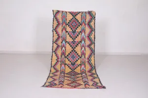 Wonderful Moroccan Runner Rug – 3 x 7.4 Feet | Vibrant Handmade Design