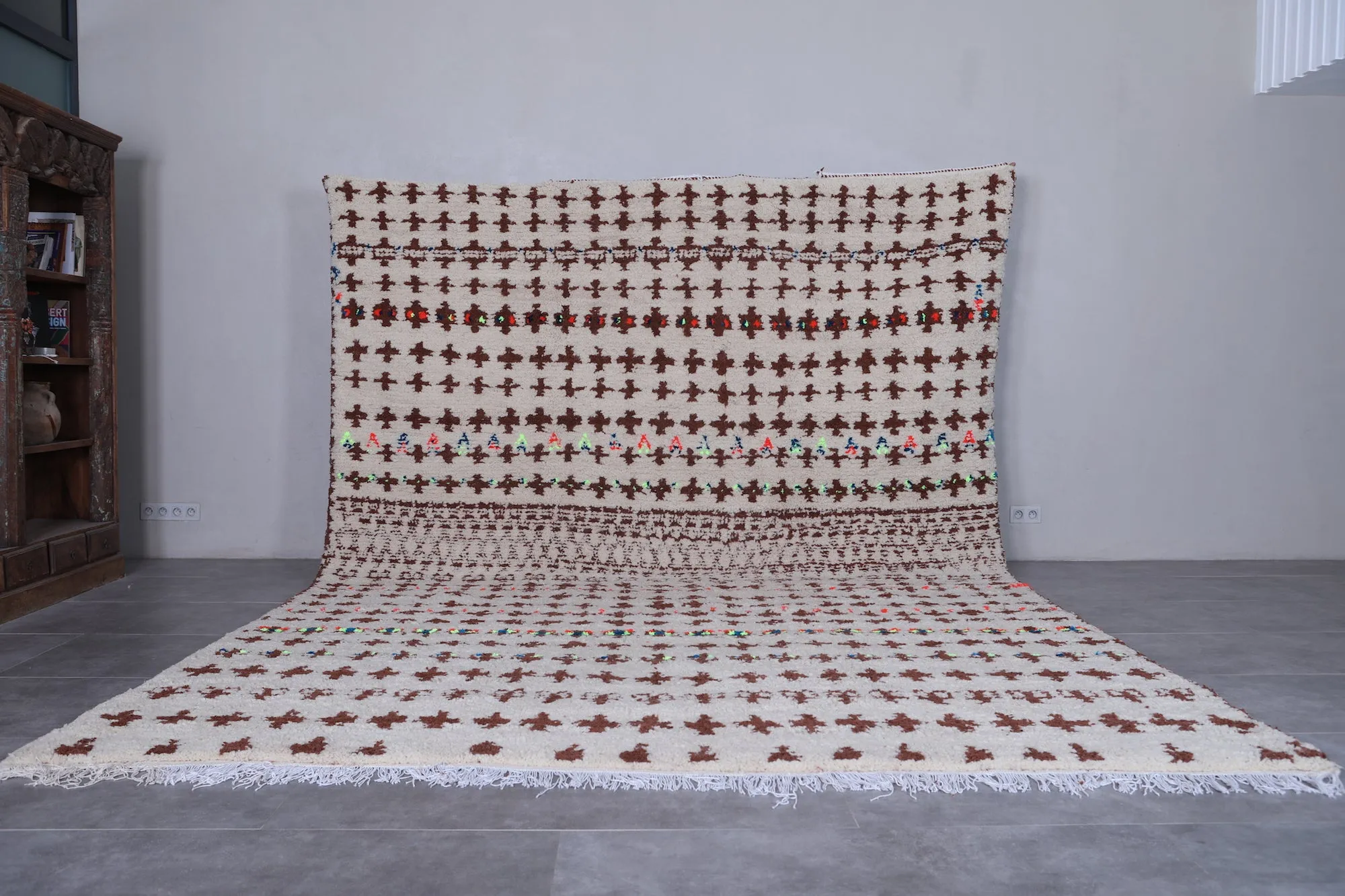 Wool Azilal Rug - Moroccan berber rug - Custom area rug